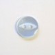 Bouton Oeil de Poisson 14mm avec Deux Trous en Polyester