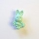 Bouton en Forme de Lapin Attache dos Lot de 6