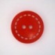 Boutons en Bois Coloré Bordure Points 25mm - Lot de 4