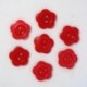 Boutons Fleur 15mm - Lot de 10