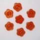 Boutons Fleur 12mm - Lot de 10