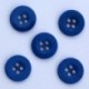 Boutons Unis avec 4 Trous en Resine 13mm - Lot de 10