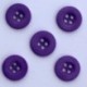 Boutons Unis avec 4 Trous en Resine 13mm - Lot de 10