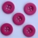 Boutons Unis avec 4 Trous en Resine 15mm - Lot de 10