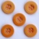 Boutons Unis avec 4 Trous en Resine 15mm - Lot de 10