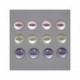 60 x Boutons Basique 2 Trous Mercerie Couture -Lot O