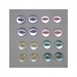 80 X Boutons Basique : 2 Trous : Mercerie Couture -Lot P