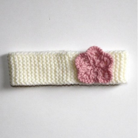 Bandeau Bébé avec Fleur