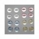 80 X Boutons Basique : 2 Trous : Mercerie Couture -Lot G