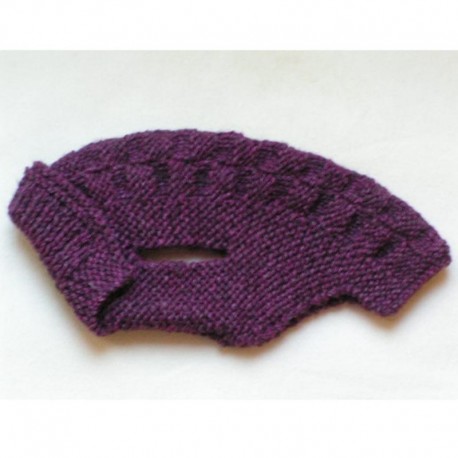 Manteau / Pull Pour Très Petit Chien Dos 16cm : 16 x 20cm : Violet