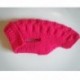 Manteau / Pull Pour Petit Chien Dos 25cm : 25 x 30cm : Rose Vif