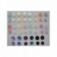 Gros Lot de 880 x Boutons : 14 Couleurs 2 styles : 11mm + 14mm