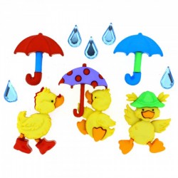 Boutons Dress It Up - Puddle Jumpers : Caneton / Canard