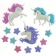 Boutons Dress It Up - Magical Unicorns : Licorne
