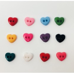 Lot de 20 Mini Boutons 6mm - Couleur au choix