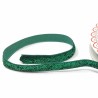 Ruban de Velours Métallique 10mm : Vert - Vendu au Mètre