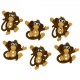 Boutons Dress It Up : Sew Cute Monkeys - Singe