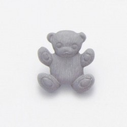 Boutons en Forme d' Ourson Attache Dos 14mm Lot de 6