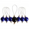 Marqueurs de Mailles Perlés Bleu - BLUEBELL - Zooni Beads Knitpro
