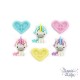 Boutons Dress It Up : Unicorn Love / Amour de Licorne - Boutons 3D