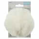 Pompon Faux Fourrure Taille 11cm - 15 Couleurs au Choix