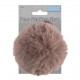 Pompon Faux Fourrure Taille 11cm - 15 Couleurs au Choix