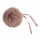 Pompon Faux Fourrure Taille 11cm - 15 Couleurs au Choix