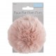 Pompon Faux Fourrure Taille 11cm - 15 Couleurs au Choix