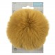 Pompon Faux Fourrure Taille 11cm - 15 Couleurs au Choix