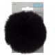 Pompon Faux Fourrure Taille 11cm - 15 Couleurs au Choix