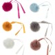 Pompon Fausse Fourrure Taille 6cm - 13 Couleurs au Choix