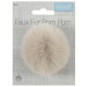 Pompon Fausse Fourrure Taille 6cm - 13 Couleurs au Choix