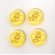 Boutons Abeille 15mm Deux Trous