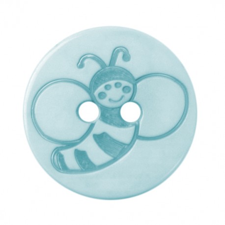 Boutons Abeille 15mm Deux Trous