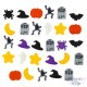 Boutons Dress It Up : Halloween - Boutons 3D Fright Night / Nuit d' Effroi