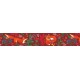 Ruban de Noël - Fox Friends - 25mm Grosgrain Ruban - Vendu par Mètre - Couleur au Choix