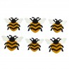 Boutons Dress It Up : Bee Happy - Abeille - Boutons 3D