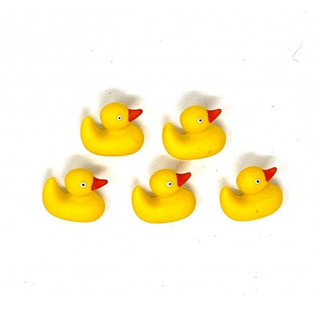 Boutons Dress It Up - Rubber Ducks - Canard Jaune