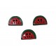 Bouton Pastèque 19MM avec Deux Trous - Lot de 6