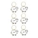Set de 6 Marqueurs de Mailles - Mouton - Lantern Moon / Accessoire de Tricot