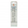 Aiguilles de Tricot pour Point Natte / Torsades 3mm + 4mm Pony - Lot de 2
