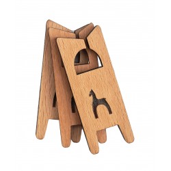 Bobines pour Tricot en Bois - En forme de Rectangle - Petite