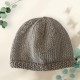Bonnet de Naissance en Laine De Luxe Mérinos