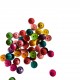 Boutons en Bois 10mm Multicolore - Lot de 50
