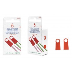 Protêge Pointes pour Aiguilles de Tricot - 2.5mm - 5mm - Lot de 2 - Pony