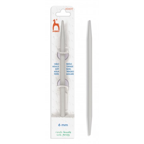Aiguilles de Tricot pour Point Natte / Torsades 5.5mm - 7.5mm Pony